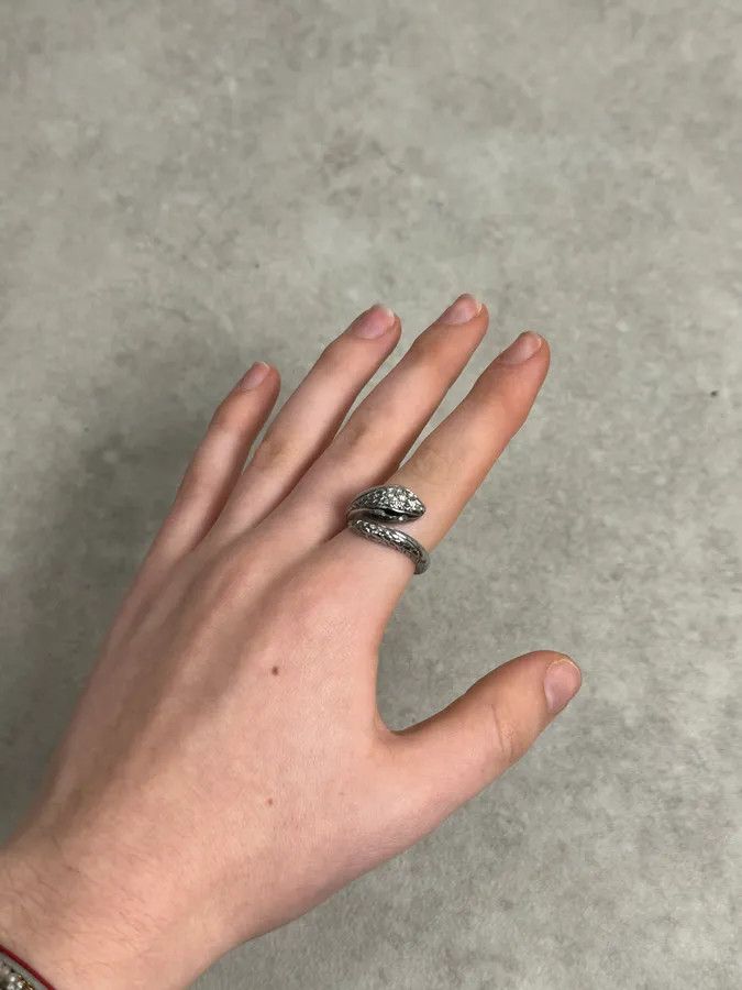 2000s Cavalli Snake Ornament Ring