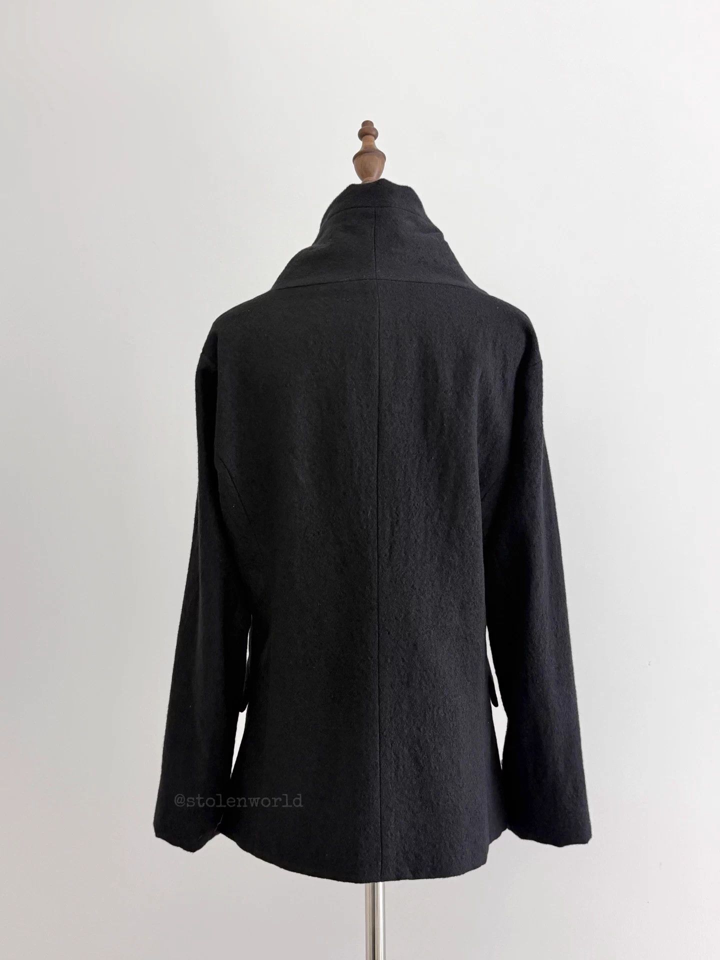 Issey Miyake Issey Miyake Plantation Side Placket Wool Jacket Size M / US 6-8 / IT 42-44 - 6 Thumbnail