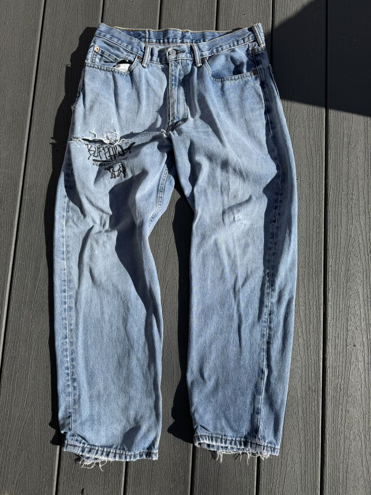 Levi's Blue Levi’s 550 34-30 Size US 34 / EU 50 - 1 Thumbnail