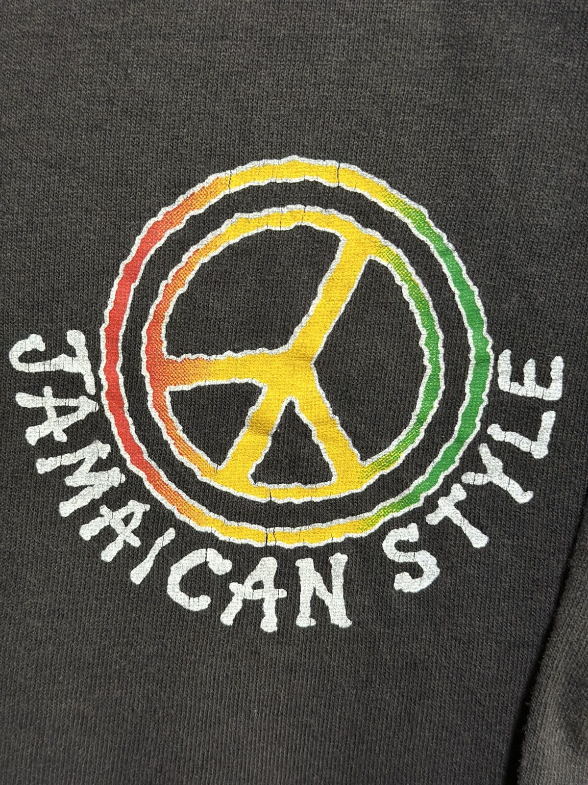 Vintage Vintage Jamaican Style Faded Tee Size US XL / EU 56 / 4 - 3 Thumbnail