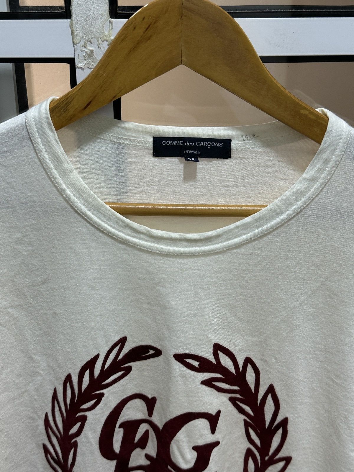 Comme des Garcons Homme Plus SS2005 Comme des Garcons CDGH “Red Velvet” L/S Shirt Size US M / EU 48-50 / 2 - 3 Thumbnail