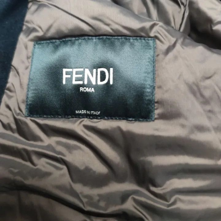 Fendi Fendi Color Block Logo Zip-Up Casual Jacket -2507 Size US L / EU 52-54 / 3 - 2 Thumbnail