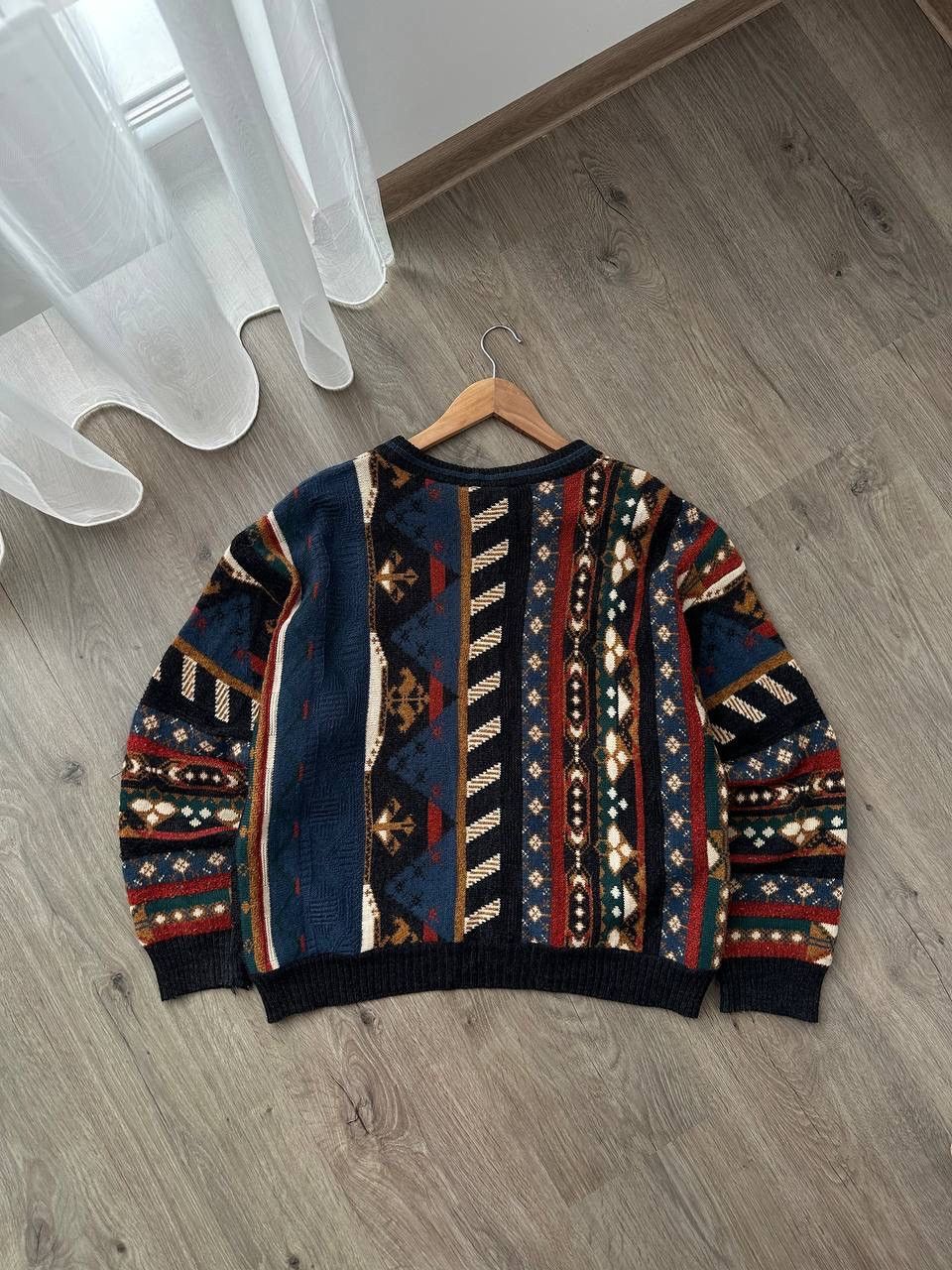 Carlo Colucci × Coogi × Vintage Vintage Coogi Style Knit Y2K Style Sweater Size US M / EU 48-50 / 2 - 14 Thumbnail