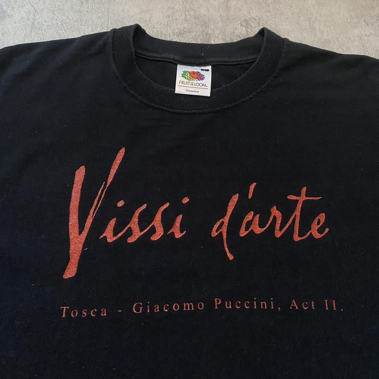 Fruit Of The Loom 1999 Vissi D'Arte Toscana Giacomo Puccini Act 11 Size US L / EU 52-54 / 3 - 2 Thumbnail
