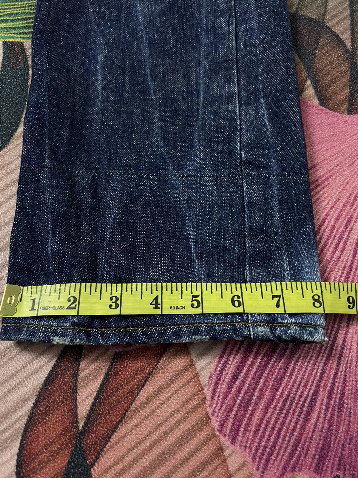 Japanese Brand × Seditionaries VTG DOMINATE HANDCRAFTED DOUBLE WAIST JEANS Size US 32 / EU 48 - 13 Thumbnail