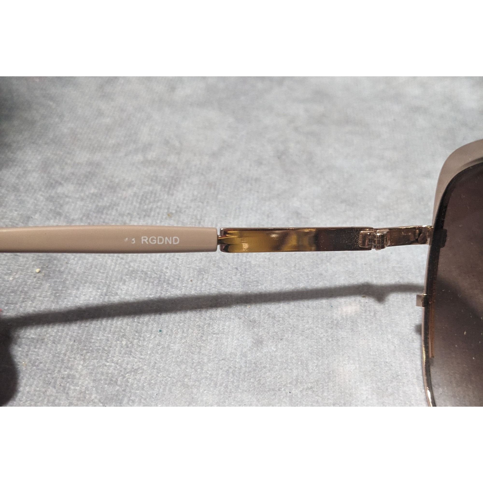 Rocawear Rocawear Pinkish Biege Oversized Sunglasses Size ONE SIZE - 8 Thumbnail