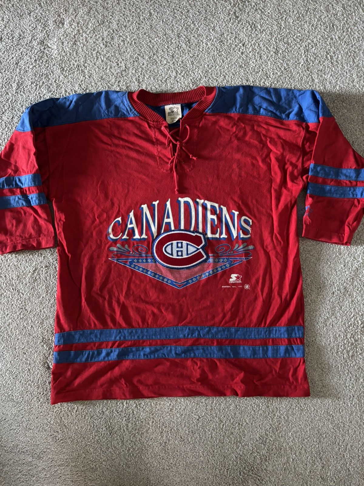 Starter Vintage Starter Montreal Canadians Hockey Jersey 1992 Size US L / EU 52-54 / 3 - 1 Thumbnail