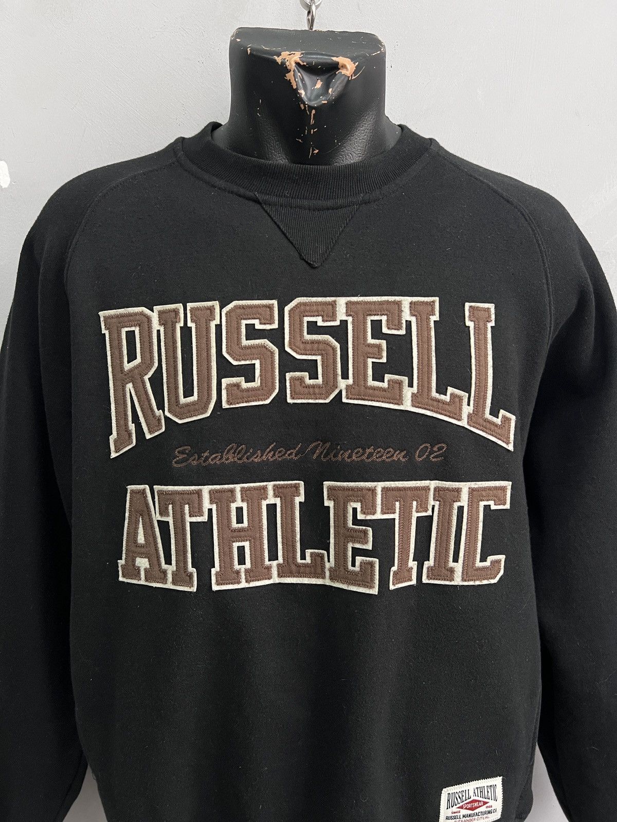 Russell Athletic Black Hoodie Russel Athletic sweatshirt Vintage Style Y2K Size US M / EU 48-50 / 2 - 2 Thumbnail