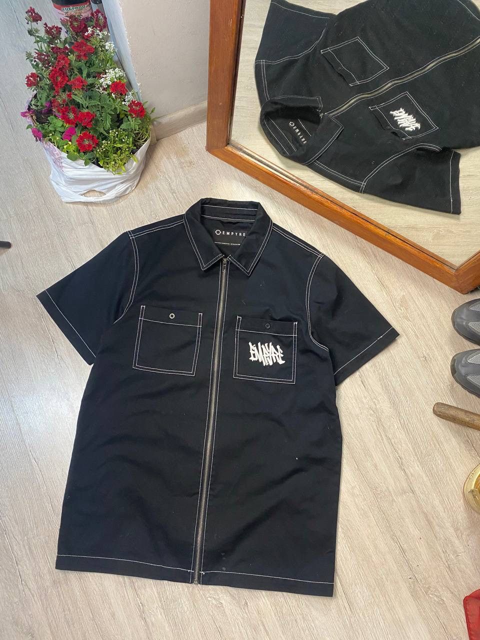 Empyre Empyre Amplify Black Zip short sleeve shirt Size US M / EU 48-50 / 2 - 1 Thumbnail
