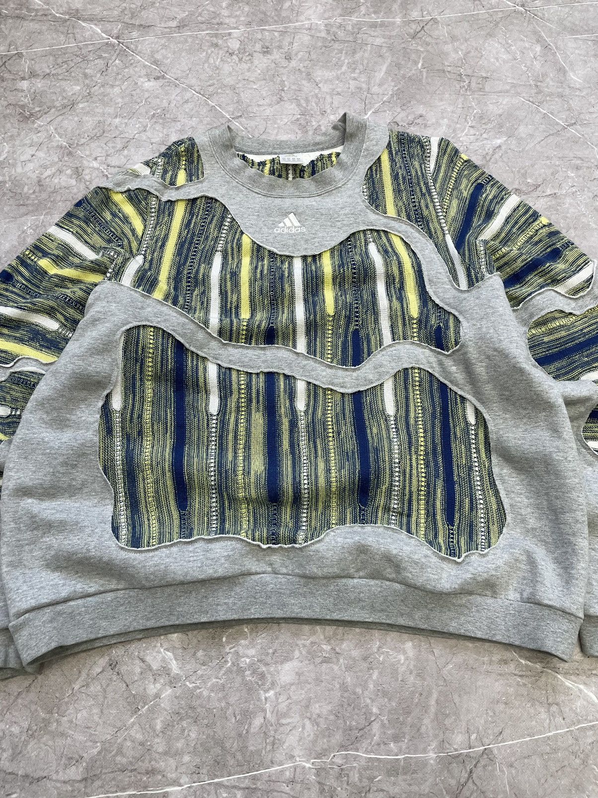 Adidas × Coogi × If Six Was Nine VTG Junya Watanabe Style COOGI Adidas Reworked Hoodie 90s Size US XL / EU 56 / 4 - 7 Thumbnail