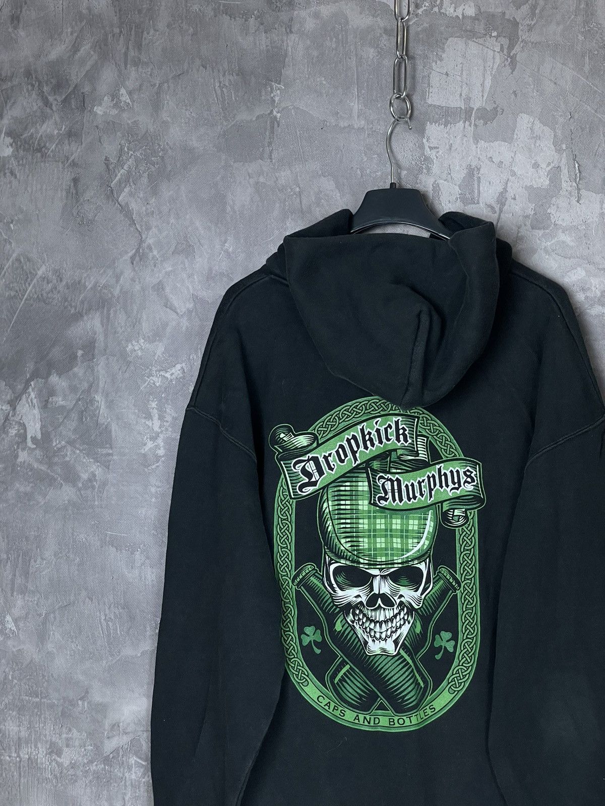 Band Tees × Vintage Vintage Dropkick Murphys Hoodie Washed Boxy Punks Folk Size US L / EU 52-54 / 3 - 4 Thumbnail