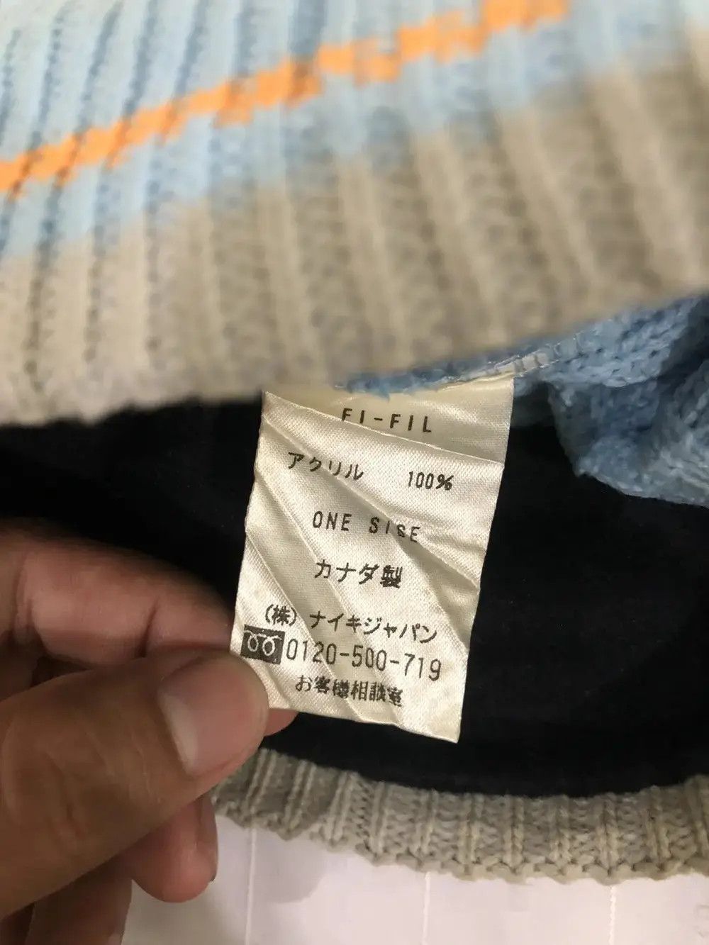 Nike × Nike ACG Vintage Nike ACG Logo Knit beanie Size ONE SIZE - 4 Thumbnail