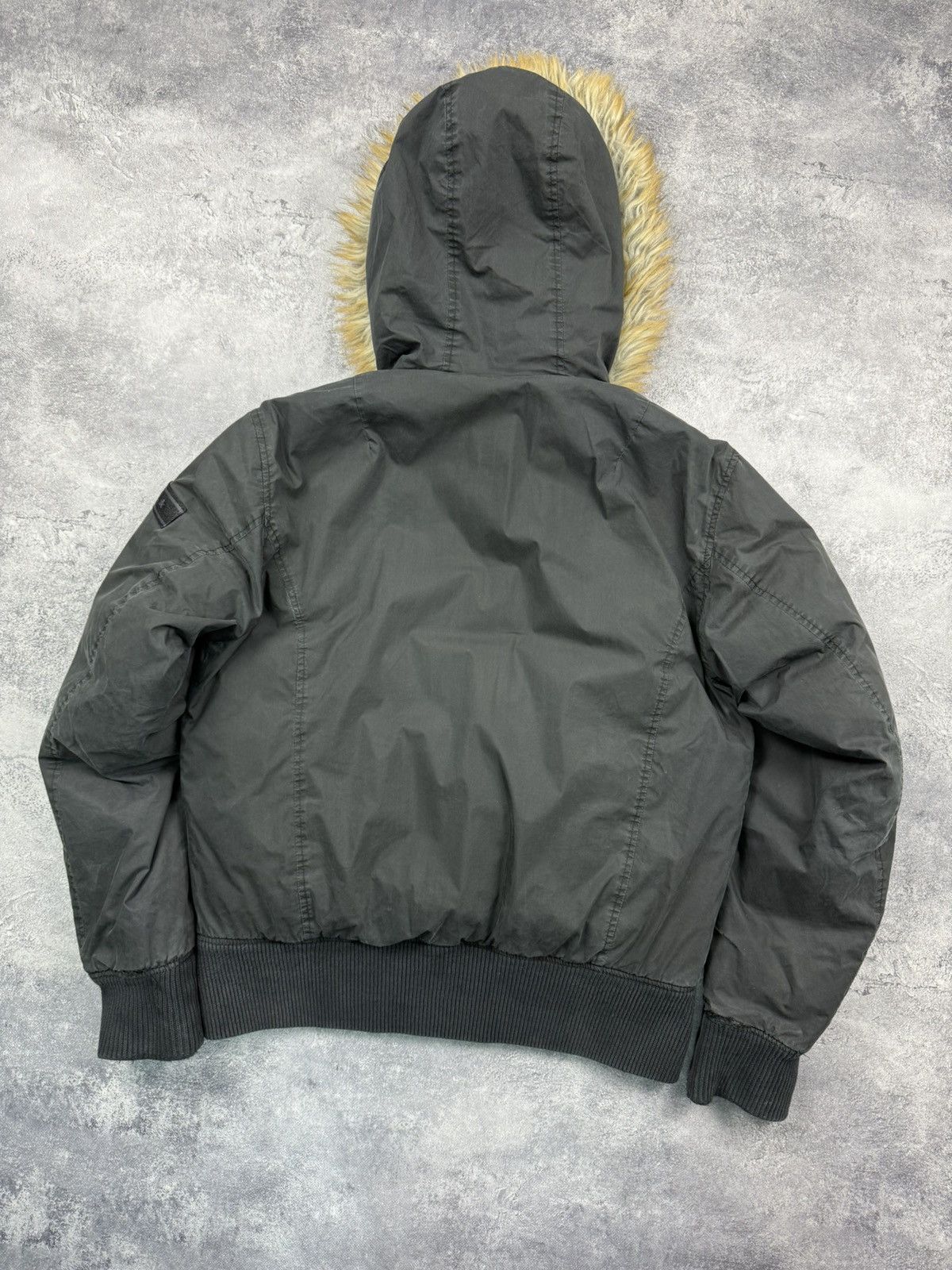 Diesel Diesel Y2K Fur Mohair Puffer Bomber Jacket Size US L / EU 52-54 / 3 - 20 Thumbnail
