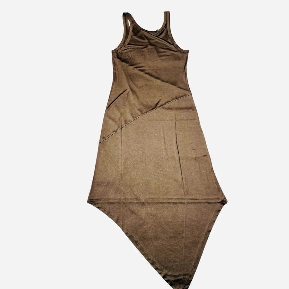 Helmut Lang NWT New $450 Helmut Lang Jersey Scarf Hem Tank High Low Mus Size L / US 10 / IT 46 - 4 Thumbnail
