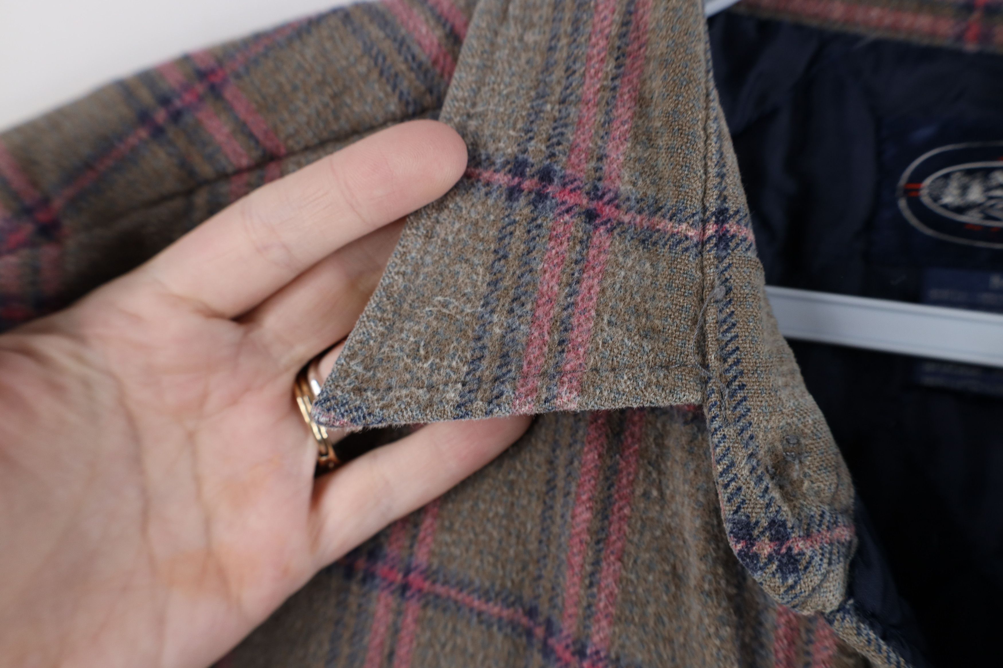 Vintage Vintage 90s Streetwear Quilted Flannel Shirt Jacket Shacket Size US M / EU 48-50 / 2 - 10 Thumbnail