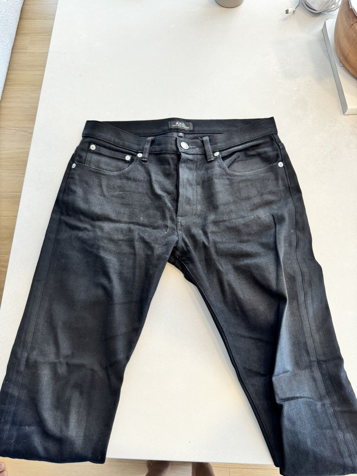 A.P.C. APC Petit New Standard Black Jeans Size US 28 / EU 44 - 1 Thumbnail