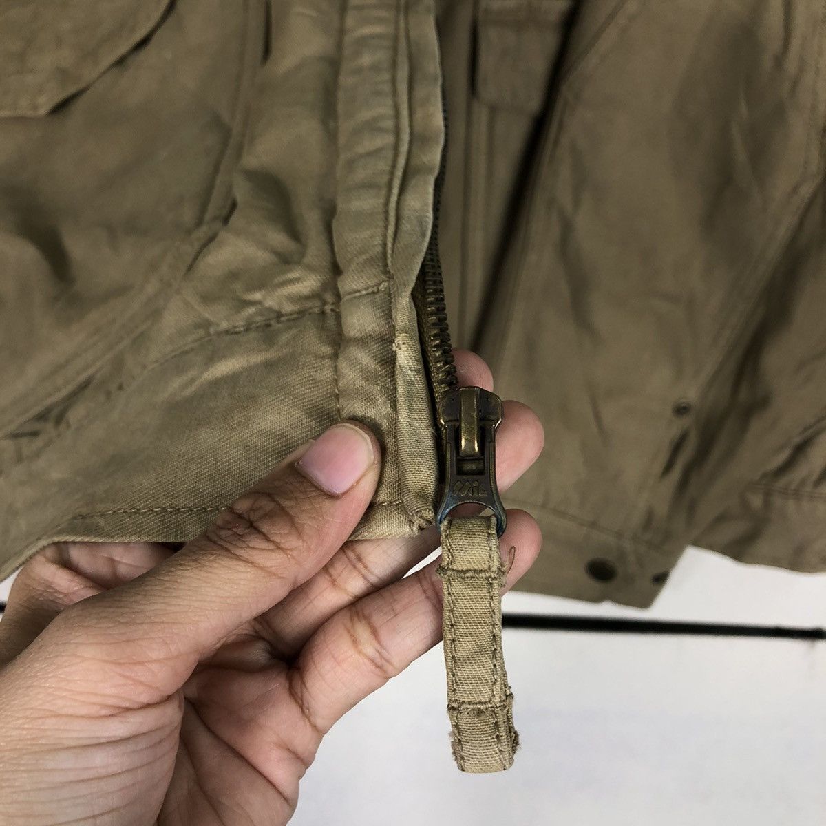 Japanese Brand 🔥Vintage Denim Biker Jacket Arizona Issey Miyake Japan Size US L / EU 52-54 / 3 - 14 Thumbnail