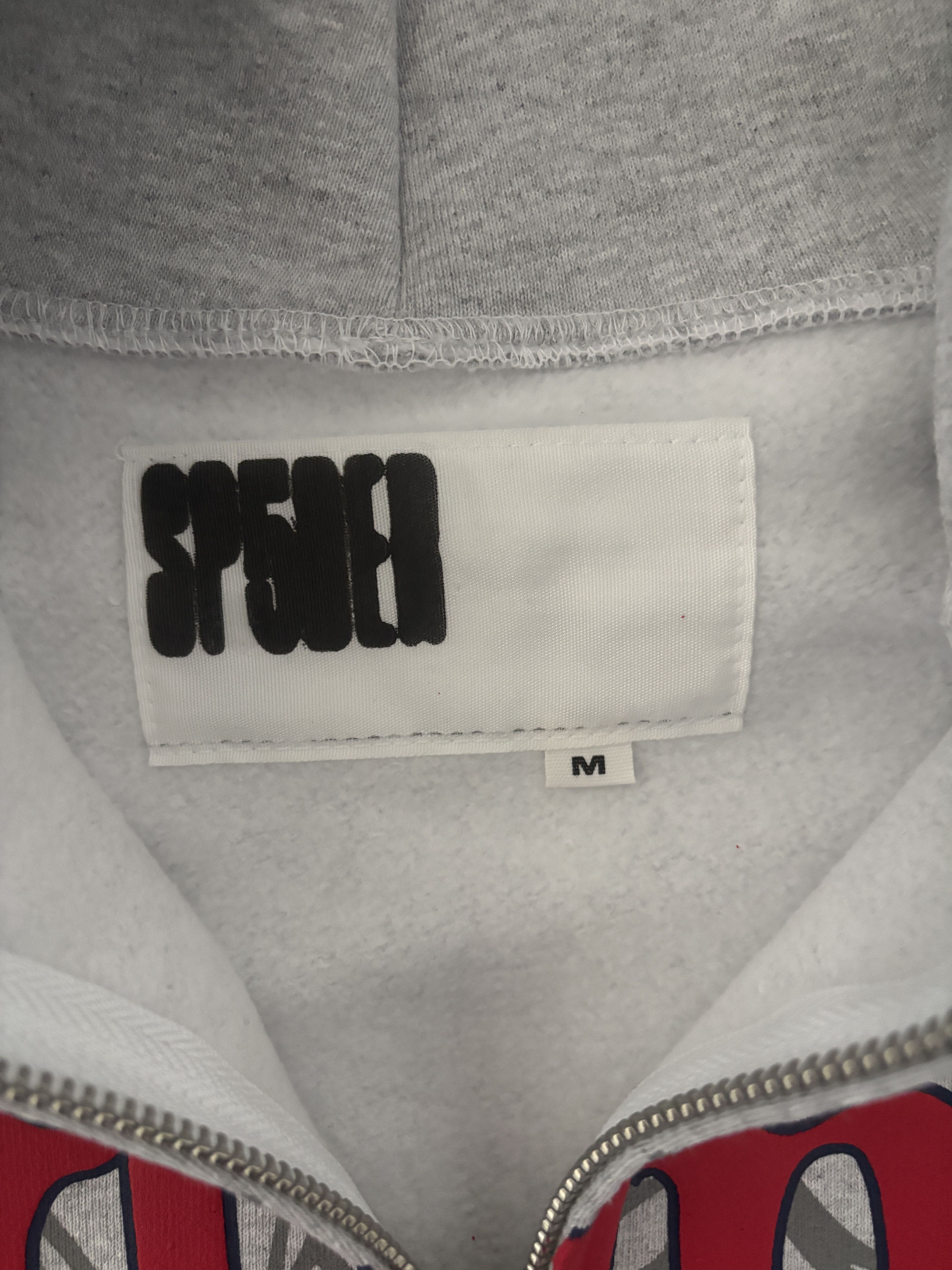 Sp5der Grey Atlanta Zip Up Hoodie Size US M / EU 48-50 / 2 - 3 Thumbnail