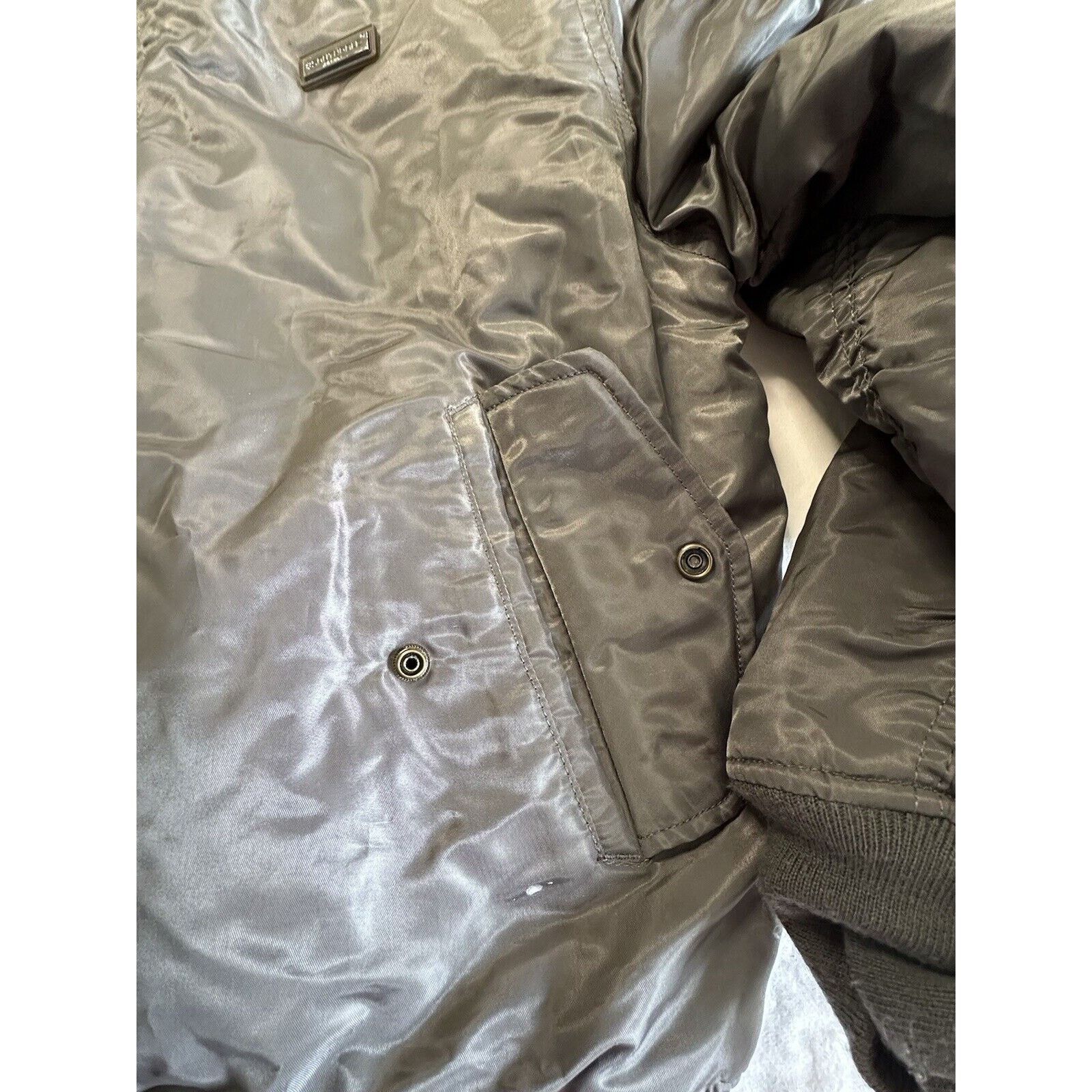 Southpole South Pole Reversable Large Puffer Jacket Quilted Grey/BlK Size US L / EU 52-54 / 3 - 5 Thumbnail