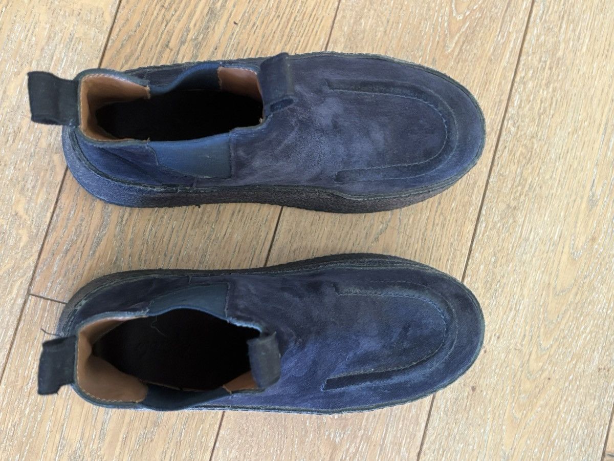 Marsell Navy Blue Suede Marsell Boots Size US 7.5 / IT 37.5 - 8 Thumbnail