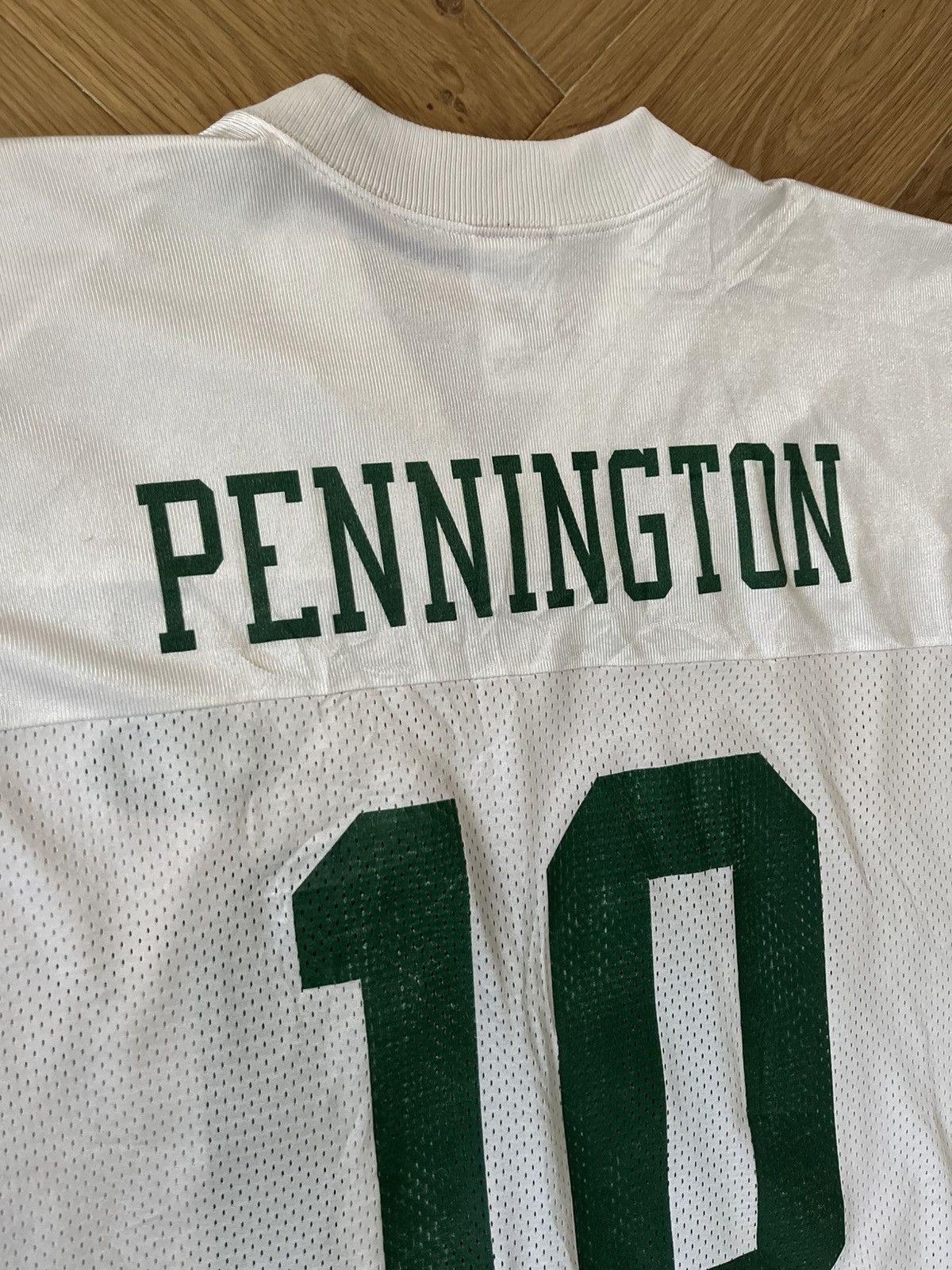 Reebok New York Jets #10 Chad Pennington Reebok On-Field Jersey Size US L / EU 52-54 / 3 - 9 Thumbnail
