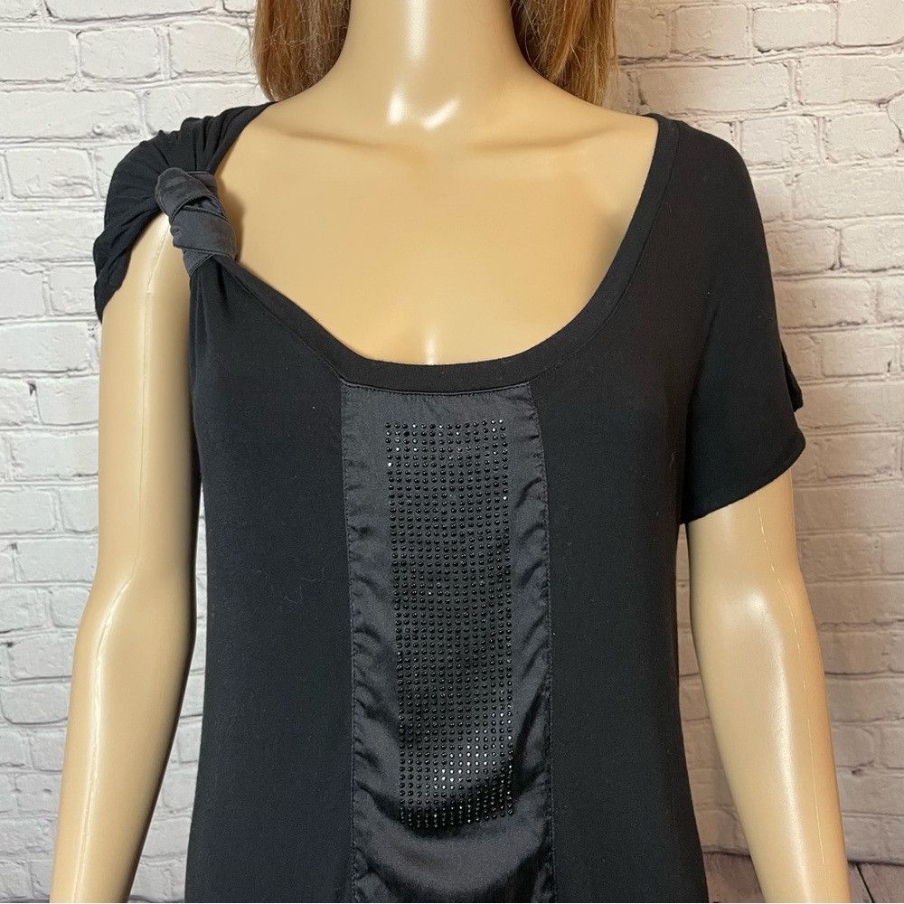 Other Liu Jo Sleeveless Viscose Silk Black Dress Size M Size M / US 6-8 / IT 42-44 - 2 Thumbnail