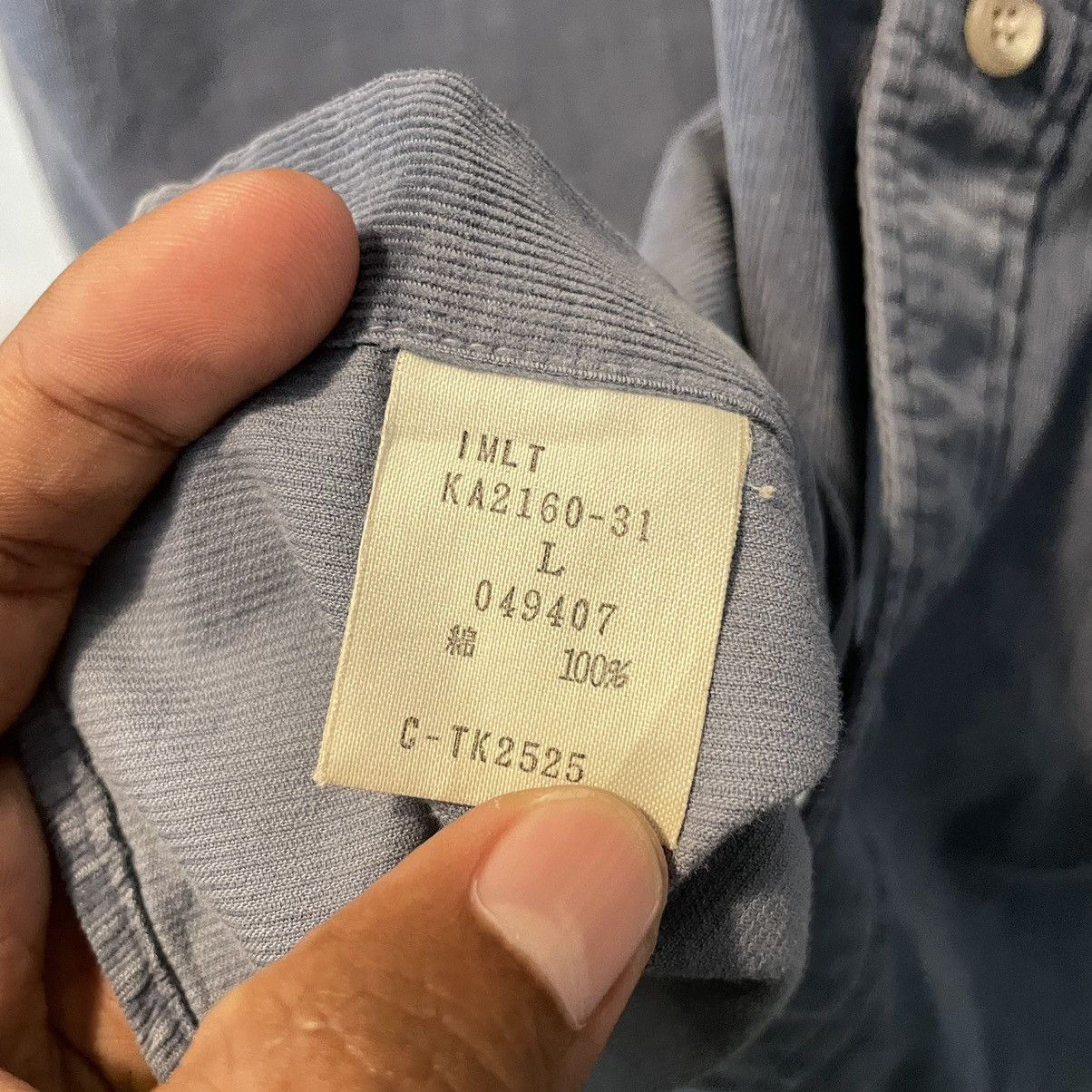 Issey Miyake Vintage Issey Miyake Corduroy Button Ups Size US M / EU 48-50 / 2 - 3 Thumbnail