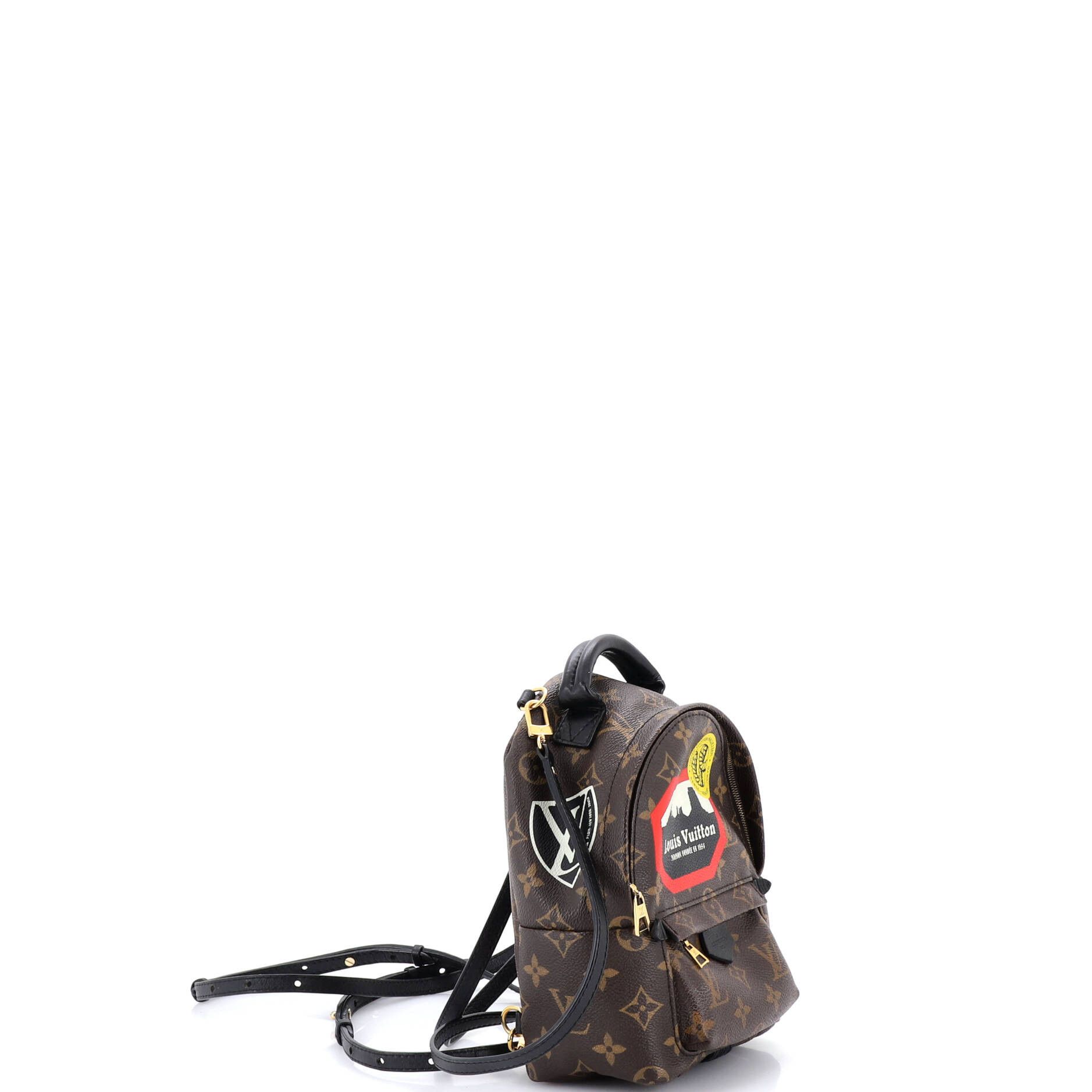 Louis Vuitton Palm Springs Backpack Limited Edition World Tour Monogram Canvas Mini Size ONE SIZE - 1 Thumbnail