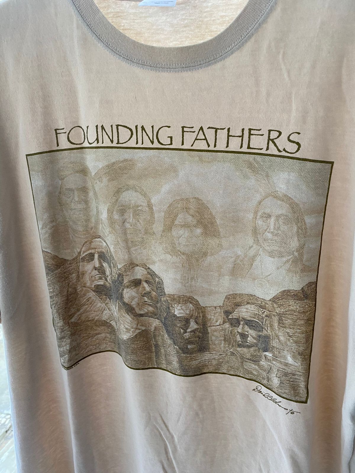 Gildan × Vintage vintage founding fathers tshirt Size US XL / EU 56 / 4 - 2 Thumbnail