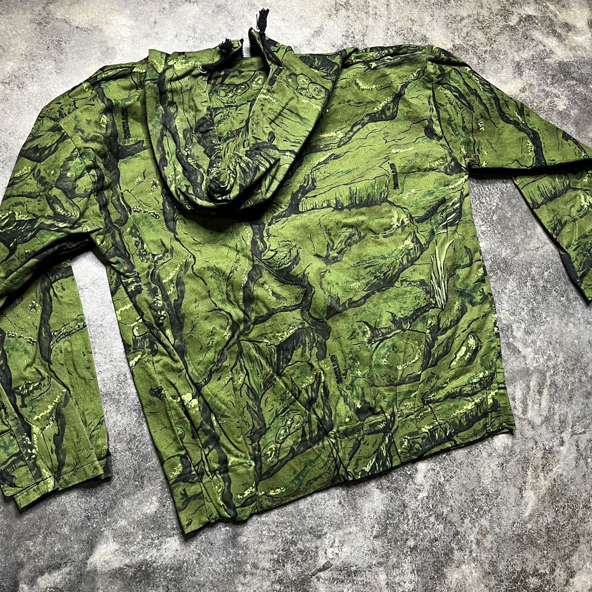 Vintage vintage army green zip camo parka jacket Size US L / EU 52-54 / 3 - 6 Thumbnail