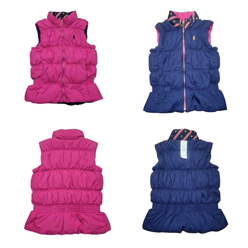 Polo Ralph Lauren Polo Ralph Lauren Girl Pink/Blue Reversible Full Zip Down Size US M / EU 48-50 / 2 - 1 Thumbnail
