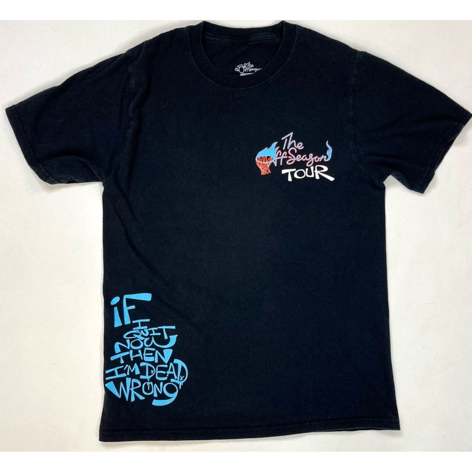 Dreamville DREAMVILLE T-Shirt Women Small J Cole & 21 Savage The Off Season Tour Graphic Crew Neck Short Sleeve Black - All Seasons, Colorful, Hip Hop, Music Size S / US 4 / IT 40 - 3 Thumbnail