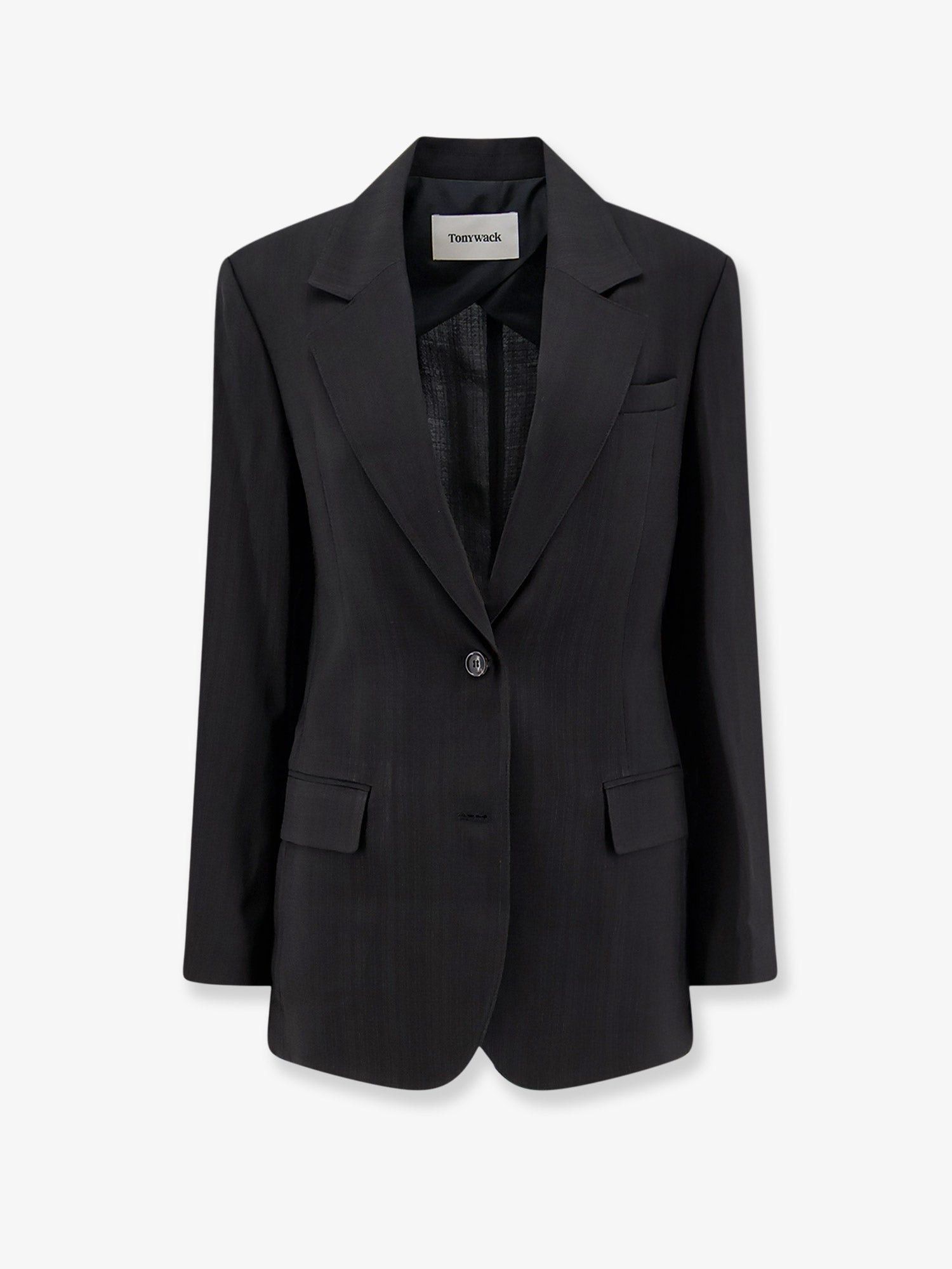 TONYWACK Airy Tailored Rayon Blazer Size L / US 10 / IT 46 - 1 Thumbnail