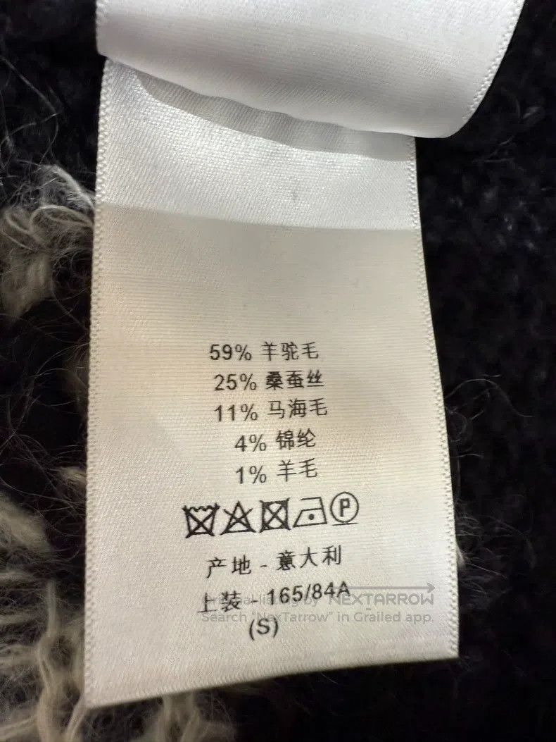 Dior Dior Black and white jacquard tassel cardigan coat Size S / US 4 / IT 40 - 6 Thumbnail