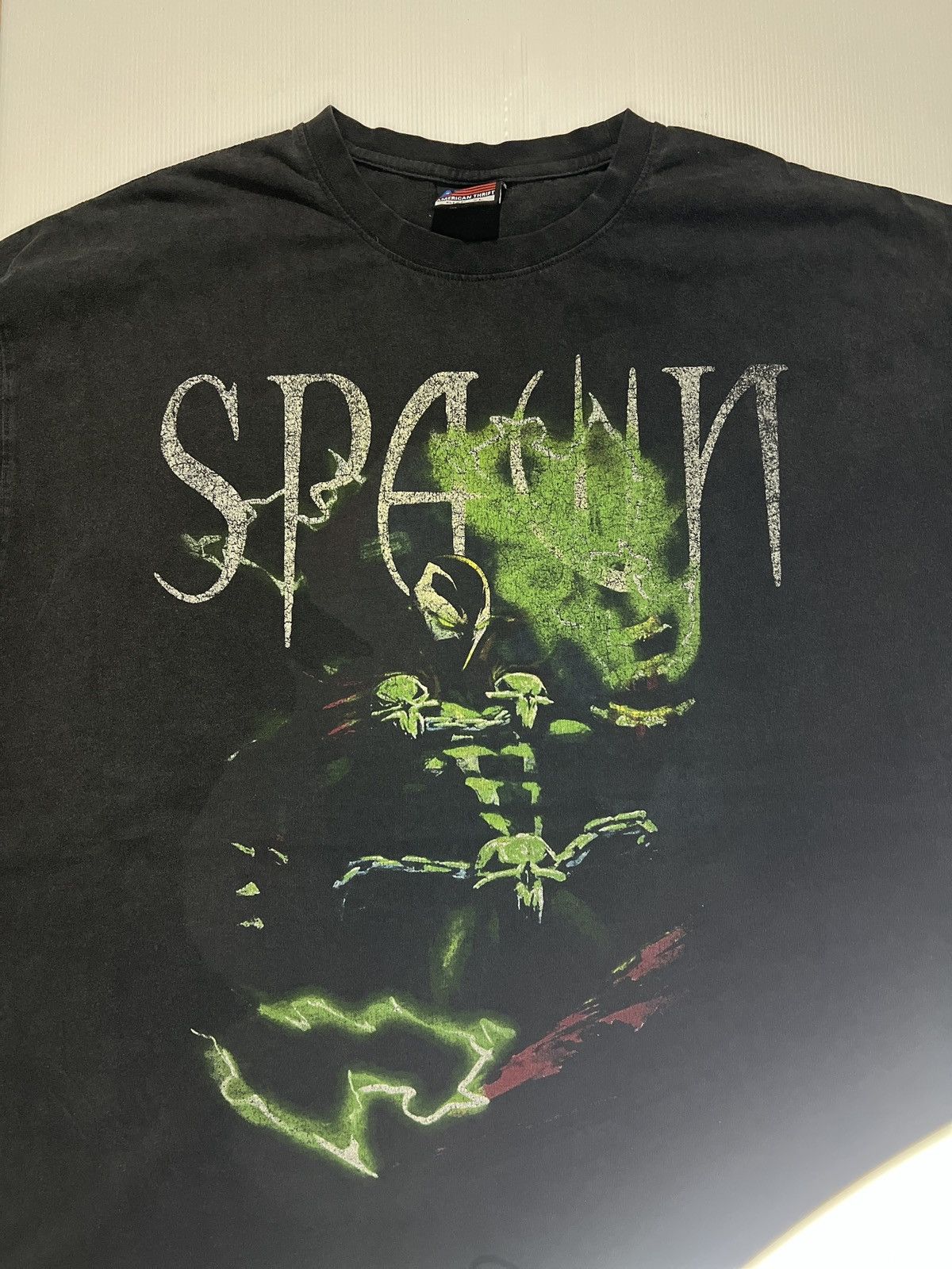 DC Comics × Vintage SPAWN X American Thrift T-Shirt Size US XL / EU 56 / 4 - 4 Thumbnail
