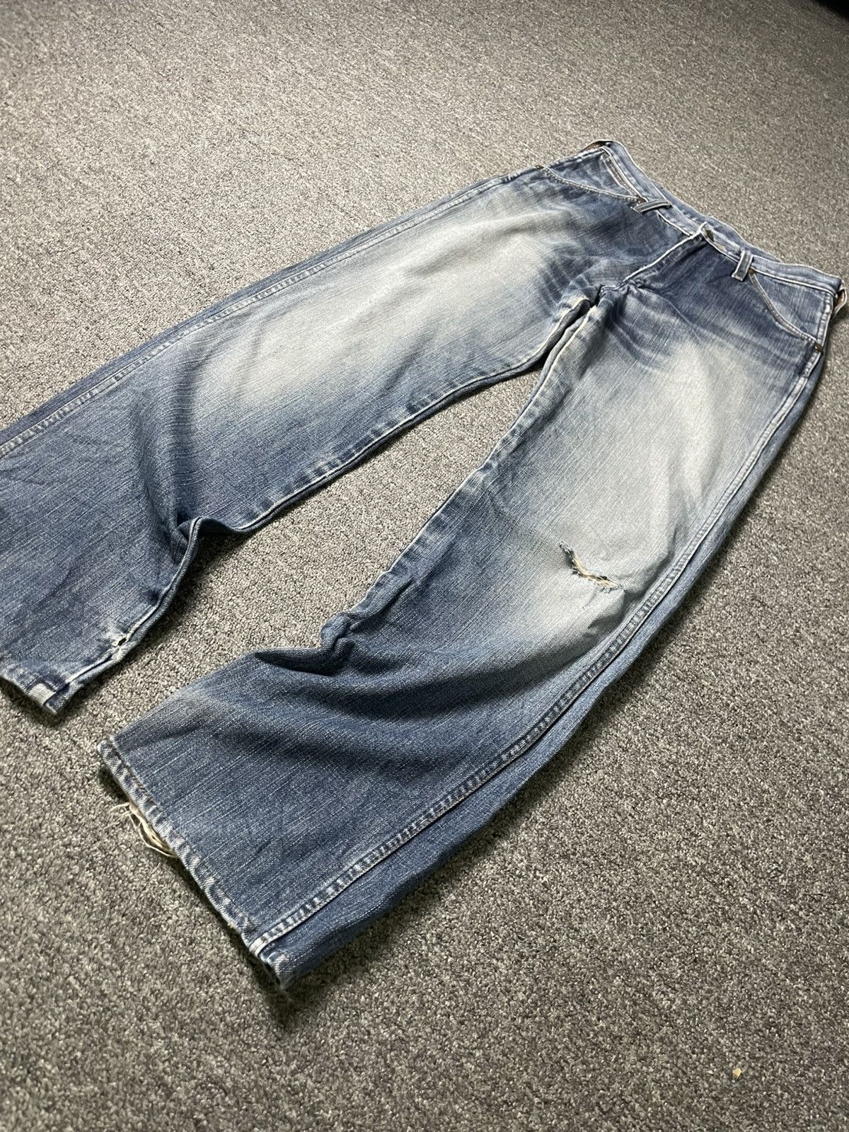 Japanese Brand × Vintage × Wrangler Vintage WRANGLER Relaxed Straight Jeans (91) Size US 28 / EU 44 - 6 Thumbnail