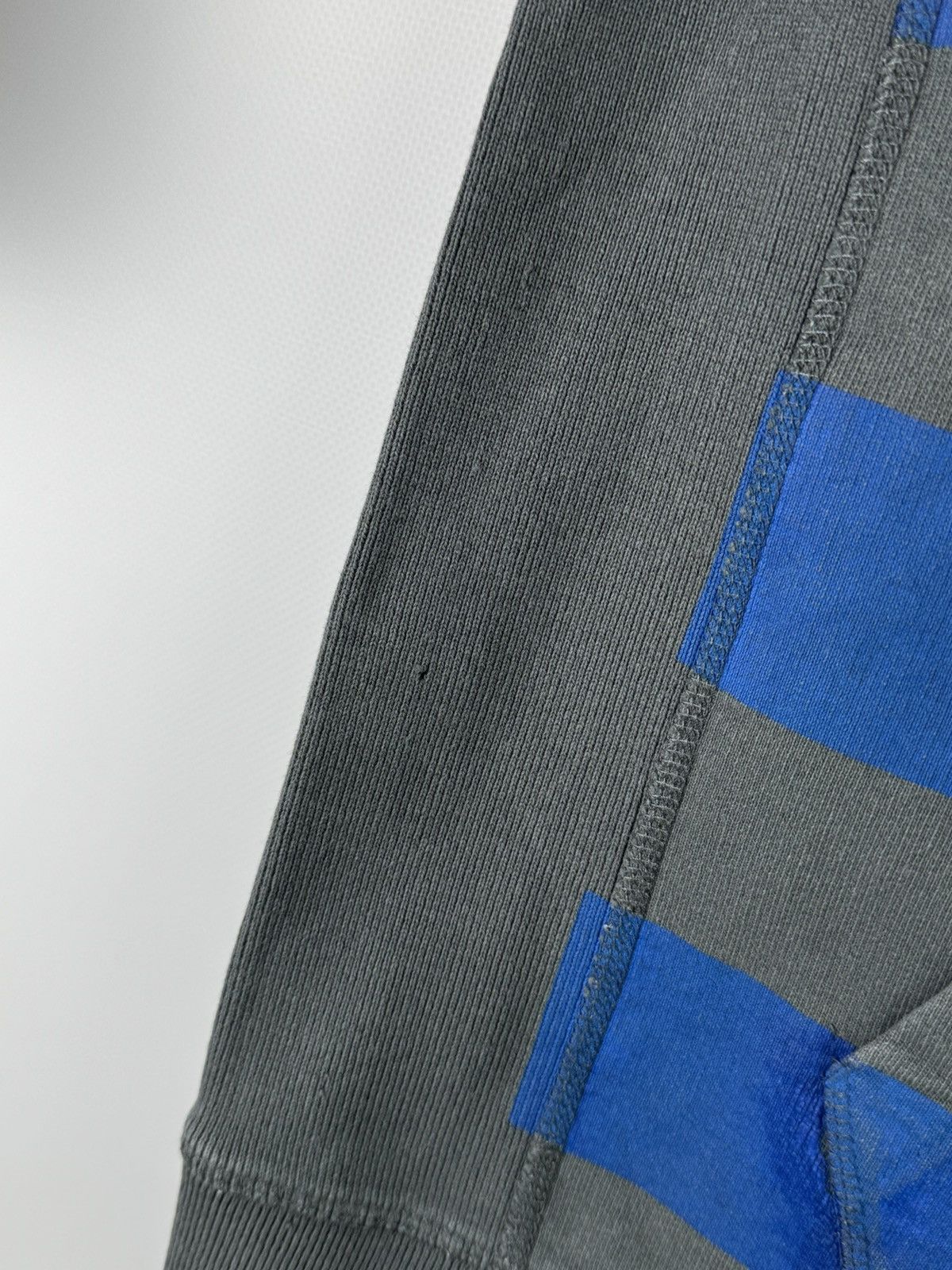 Helmut Lang Helmut Lang Blue Striped “Standard Bars” Hoodie Size US XL / EU 56 / 4 - 13 Thumbnail