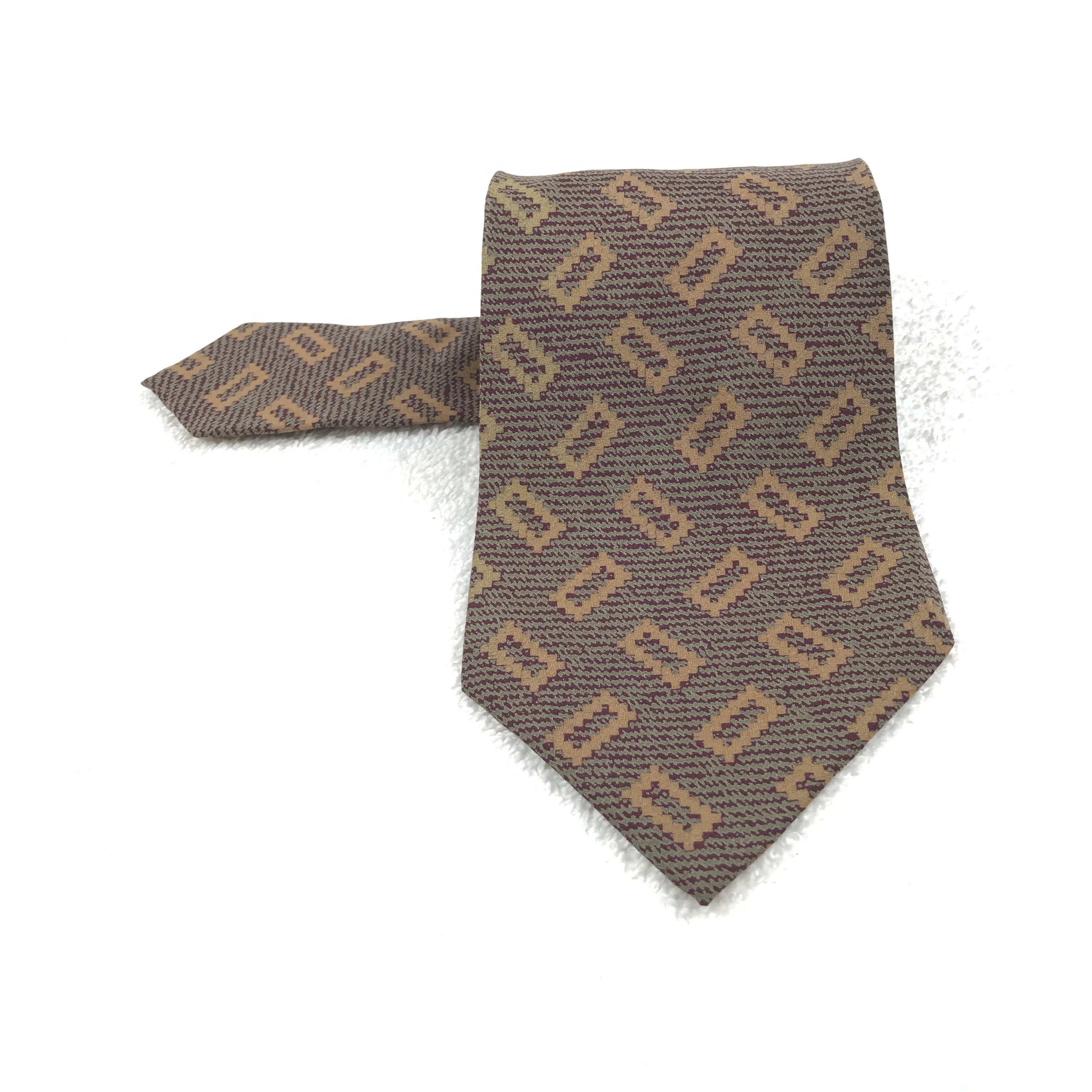 Emporio Armani × Vintage Vintage Emporio Armani Silk Necktie Size ONE SIZE - 1 Thumbnail