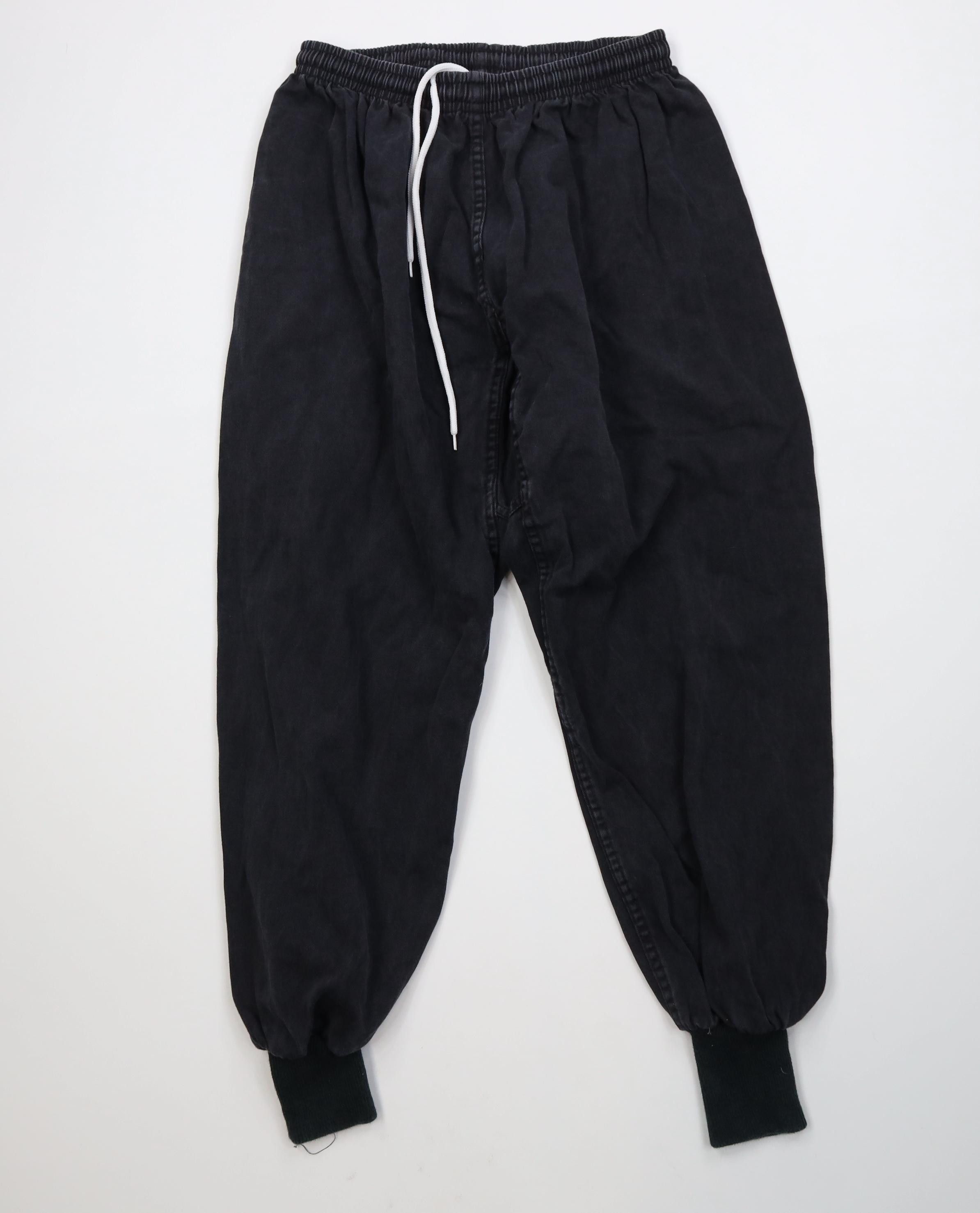 Vintage Vintage Streetwear Cuffed Martial Arts Joggers Pants Black Size US 40 / EU 56 - 1 Thumbnail