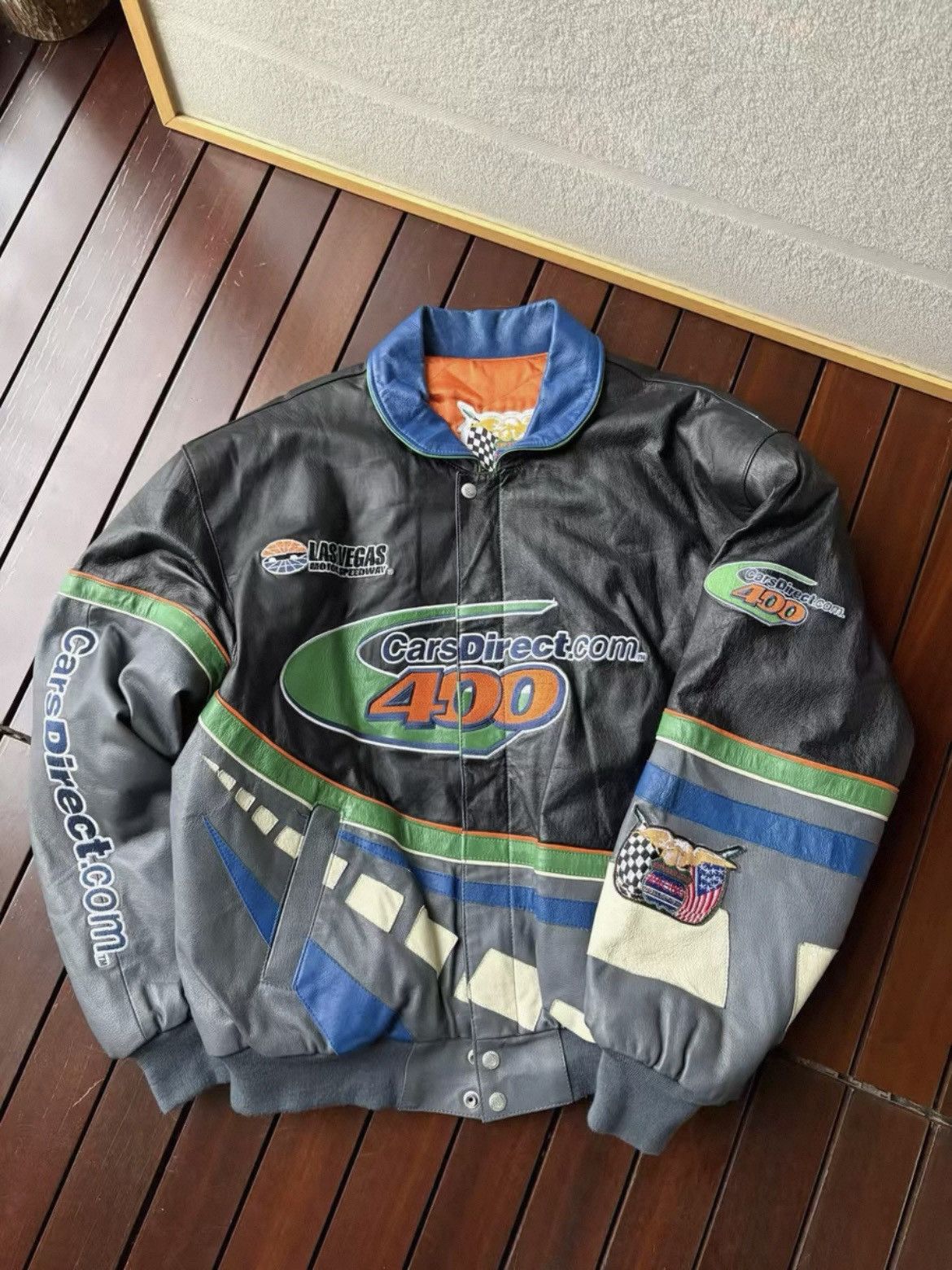 Jeff Hamilton Jeff Hamilton CarsDirect 400 Las Vegas Motor Speedway VTG Size US L / EU 52-54 / 3 - 1 Thumbnail