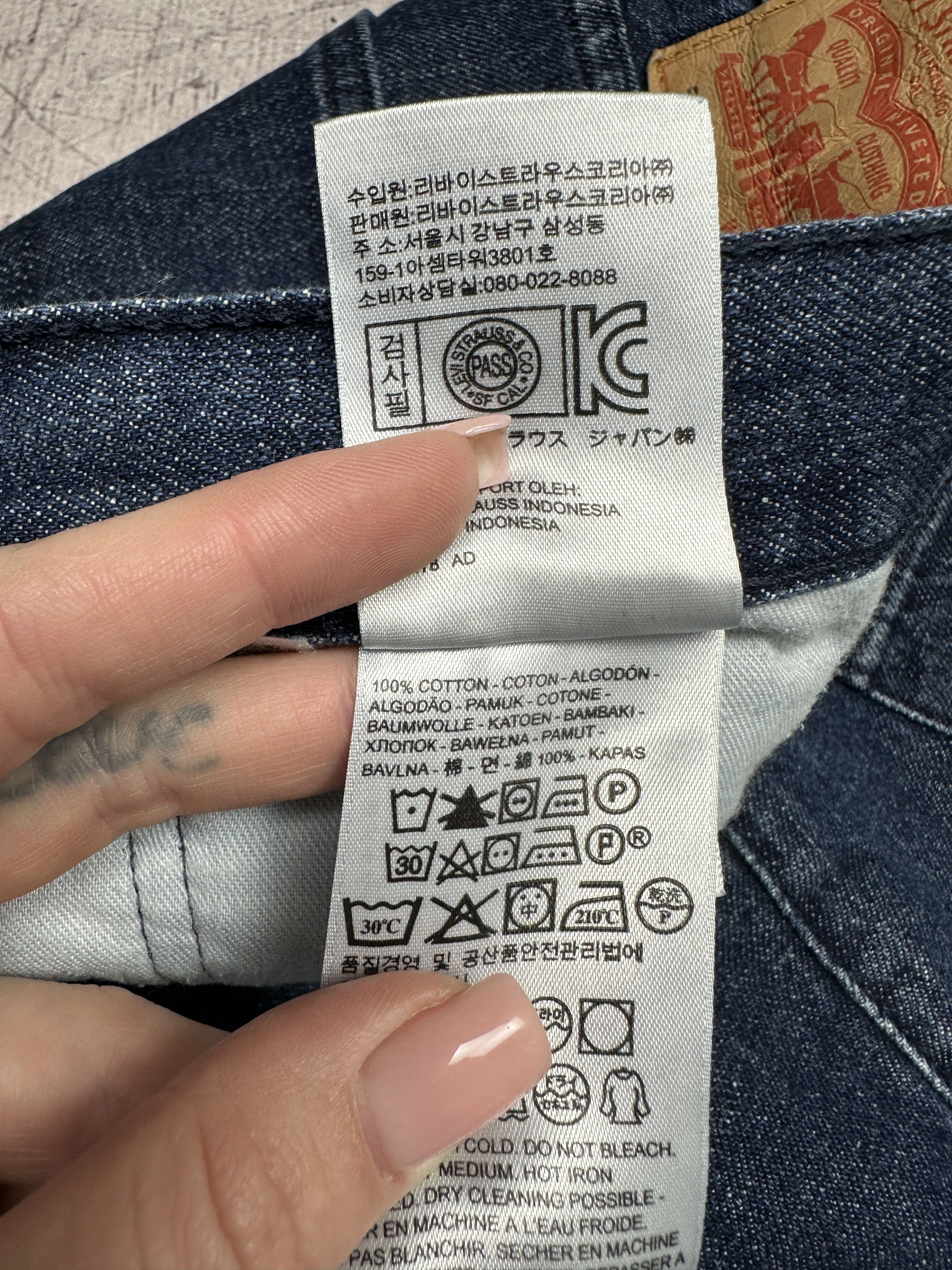 Levi's Levi's 508 Mens Denim Pants Jeans Size 34 x 32 Size US 34 / EU 50 - 9 Thumbnail