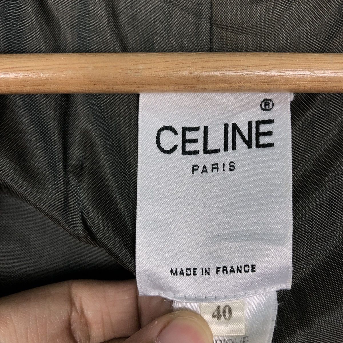 Celine 🔥Celine Paris Made in France Striped Blazer Size S / US 4 / IT 40 - 13 Thumbnail