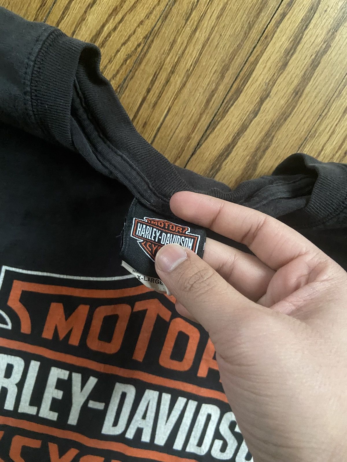 Harley Davidson Vintage harley davidson logo t shirt Size US XL / EU 56 / 4 - 5 Thumbnail