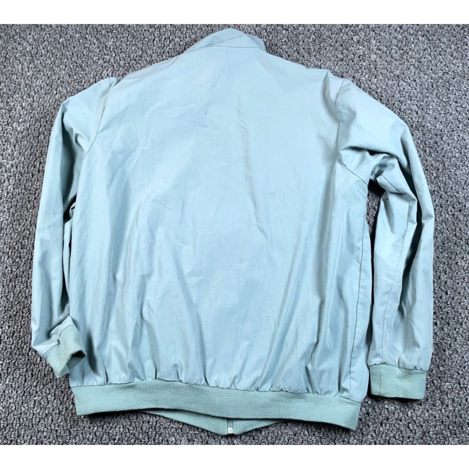 Blair VTG 80s John Blair Zip Shirt Jacket Adult XL Gray Shacket Lightweight Retro Size US XL / EU 56 / 4 - 2 Thumbnail