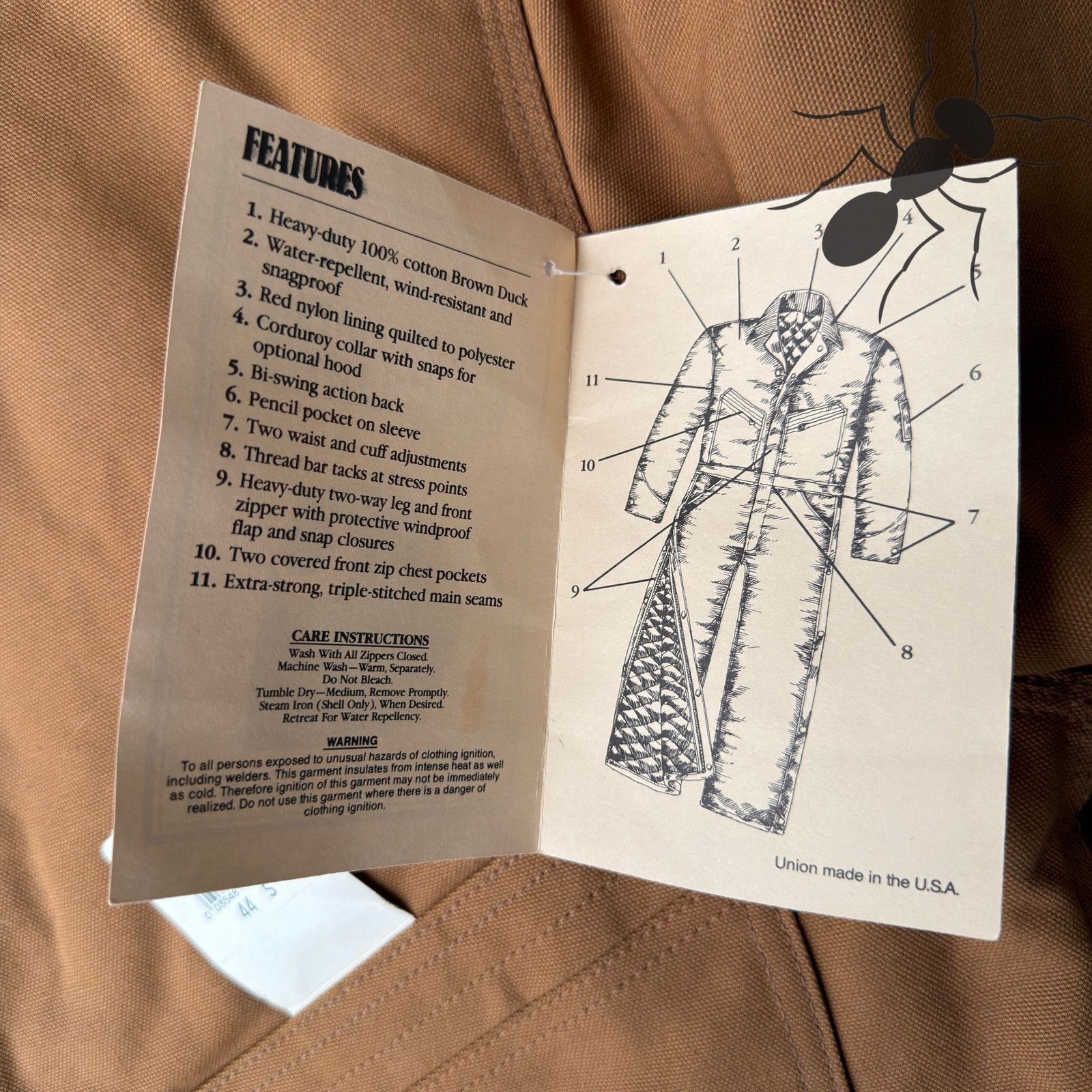 Carhartt × Vintage Carhartt brown cropped Detroit style work wear jacket Size US M / EU 48-50 / 2 - 6 Thumbnail