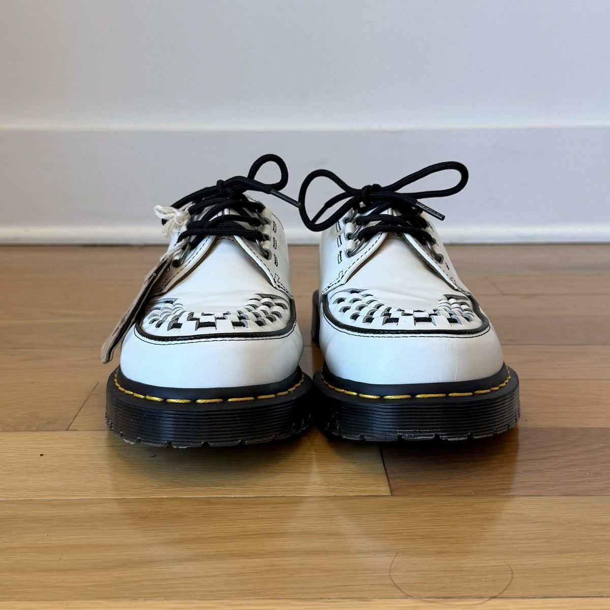 Dr. Martens Dr. Martens Ramsey Smooth Leather Creepers White US 10 Size US 10 / EU 43 - 5 Thumbnail