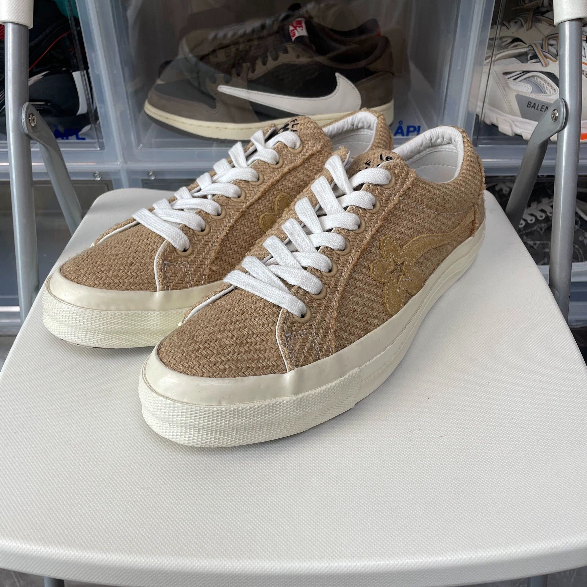Converse Converse Golf Wang Floral Canvas Sneaker 46.5 Size US 13 / EU 46 - 1 Thumbnail