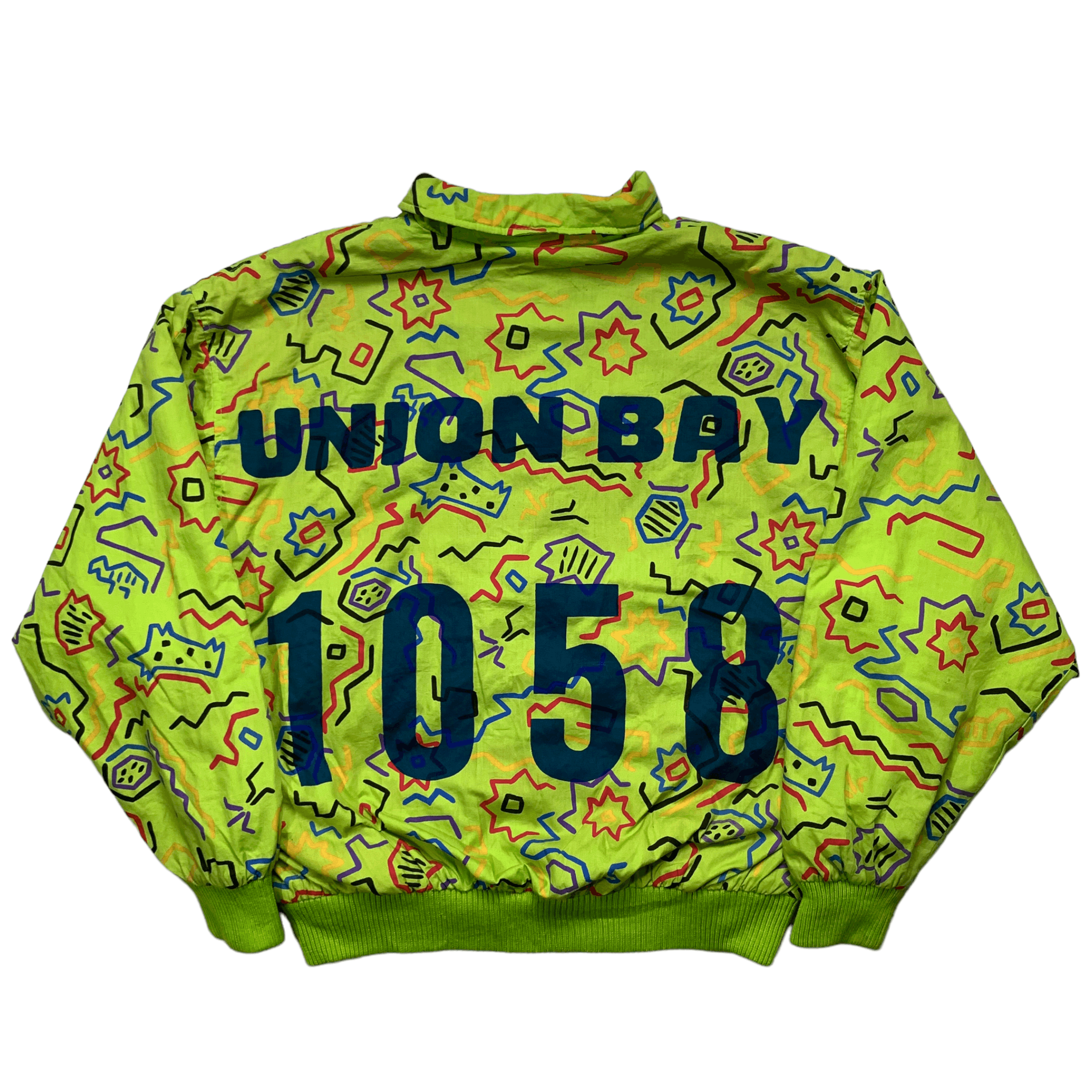 Vintage Vintage Union Bay 1058 All Over Print Jacket Full Printed Size US M / EU 48-50 / 2 - 6 Thumbnail