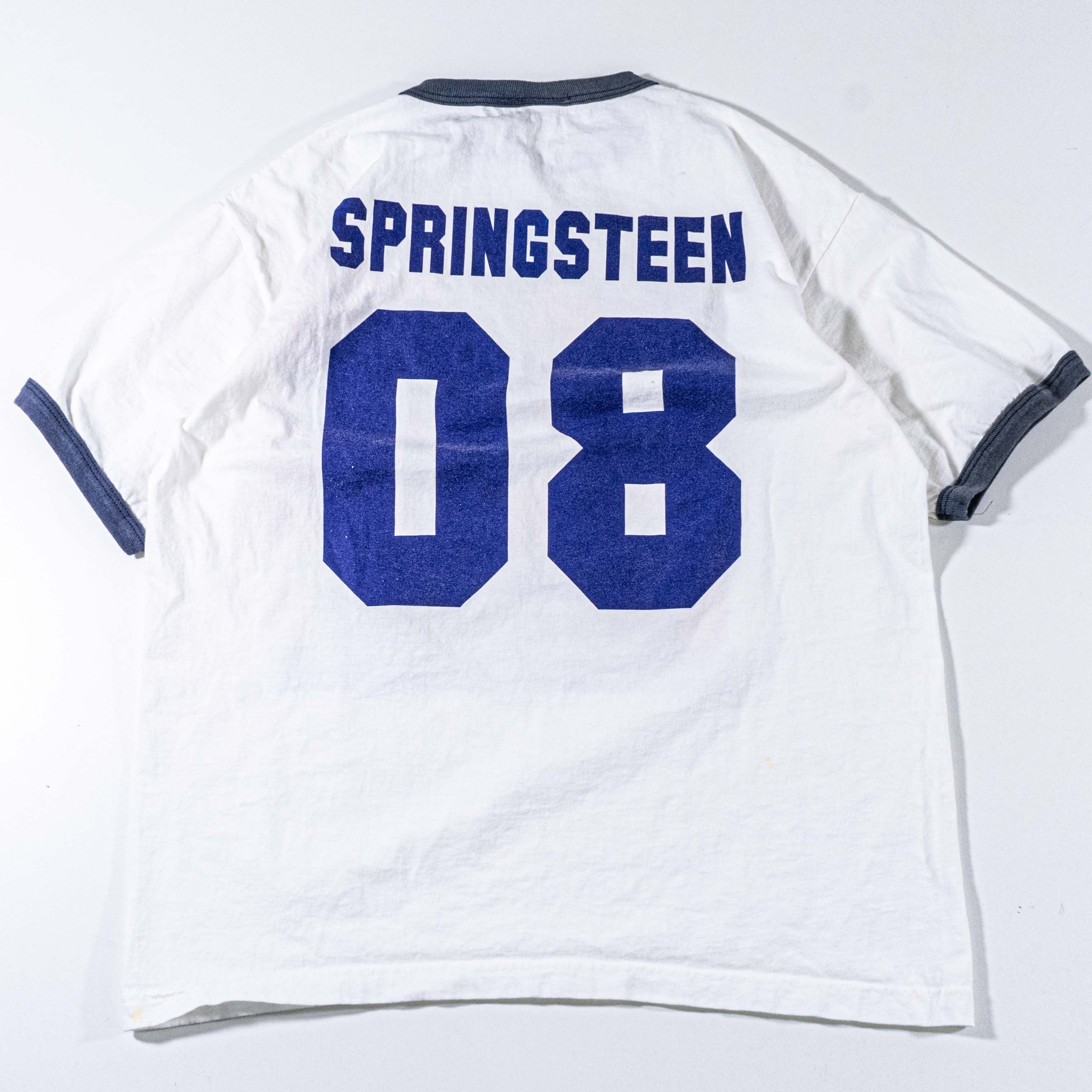 Band Tees 2008 Bruce Springsteen & The E Street Band Ringer T-Shirt Size US L / EU 52-54 / 3 - 2 Thumbnail