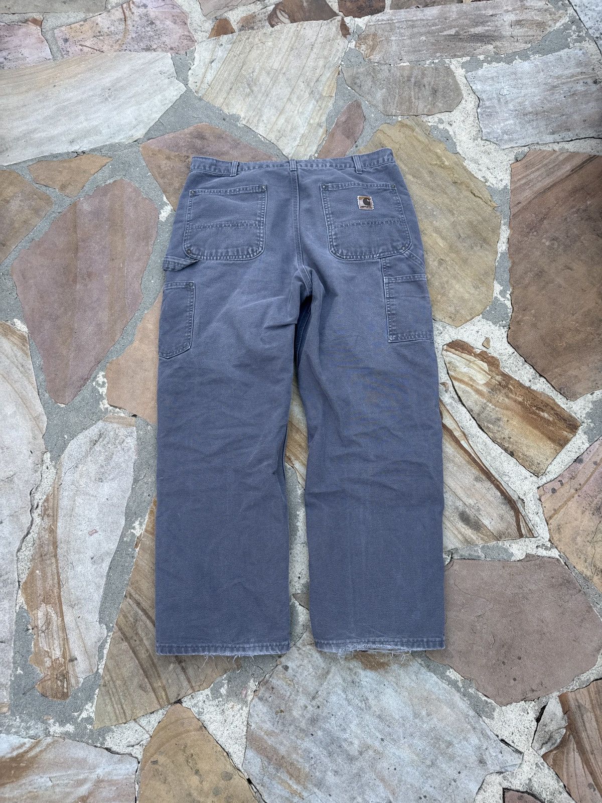 Carhartt Gray Carhartt DoubleKnee Pants Size US 36 / EU 52 - 2 Thumbnail